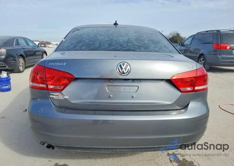 2015 Volkswagen Passat S z USA, uszkodzony, nr VIN 1VWAT7A37FC122579